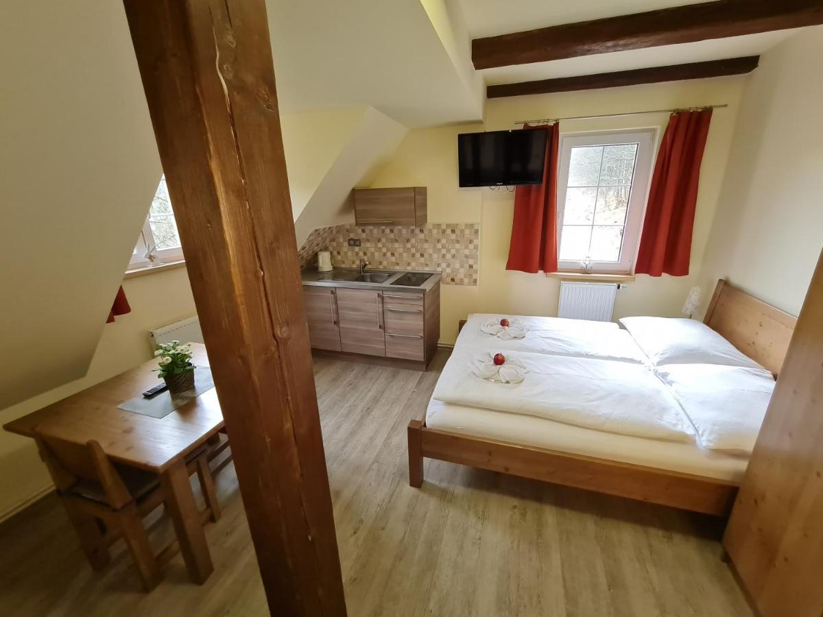 Pension Pstruzi Abertamy Buitenkant foto