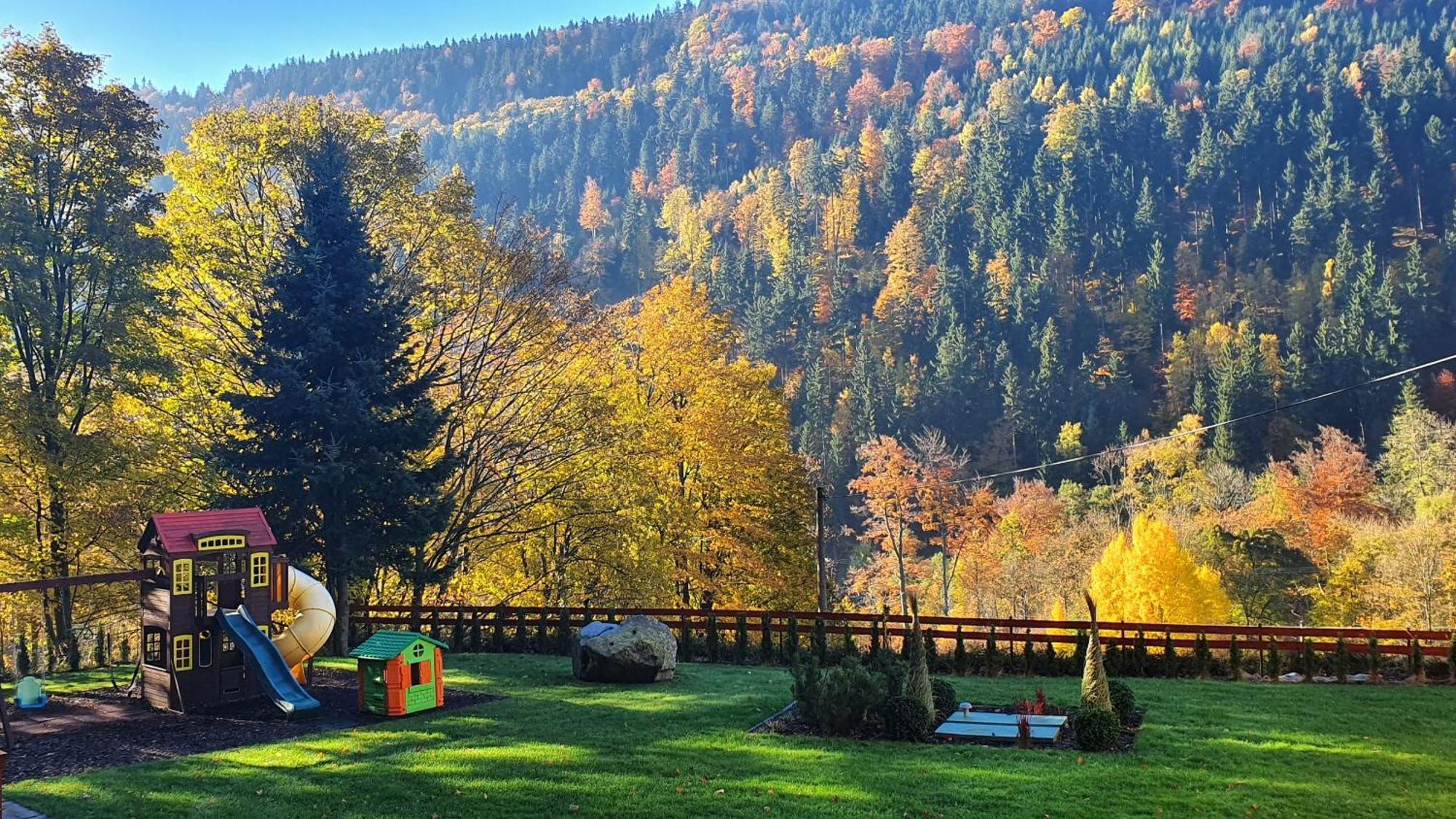 Pension Pstruzi Abertamy Buitenkant foto