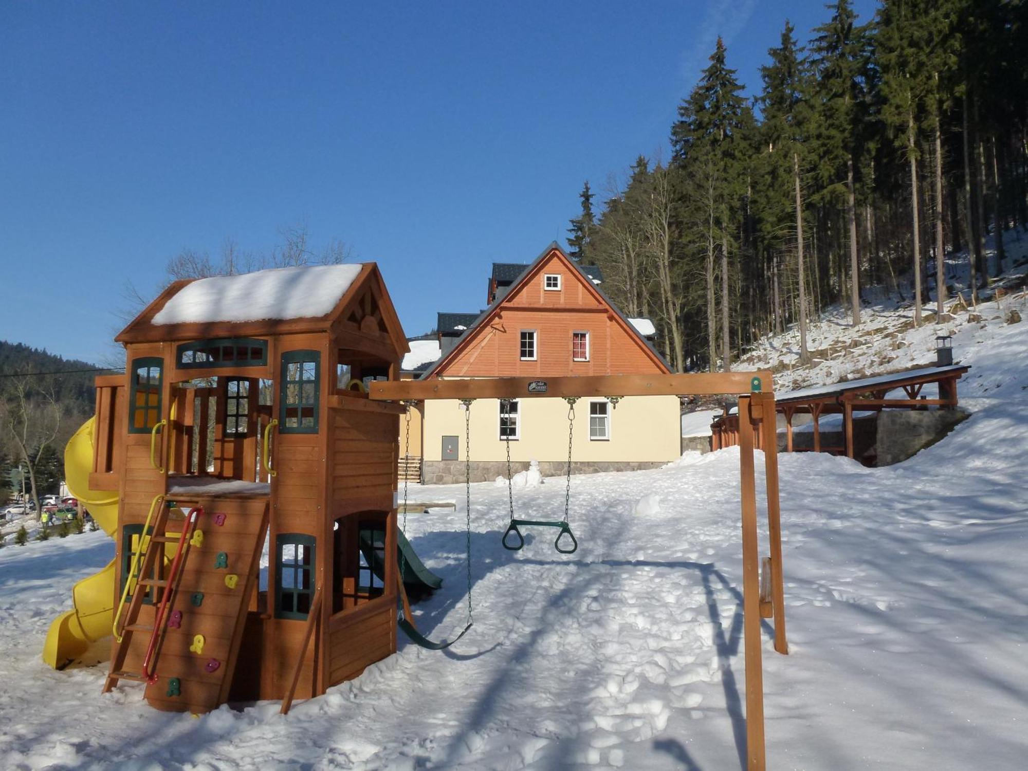 Pension Pstruzi Abertamy Buitenkant foto